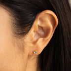 Moonstone Studs