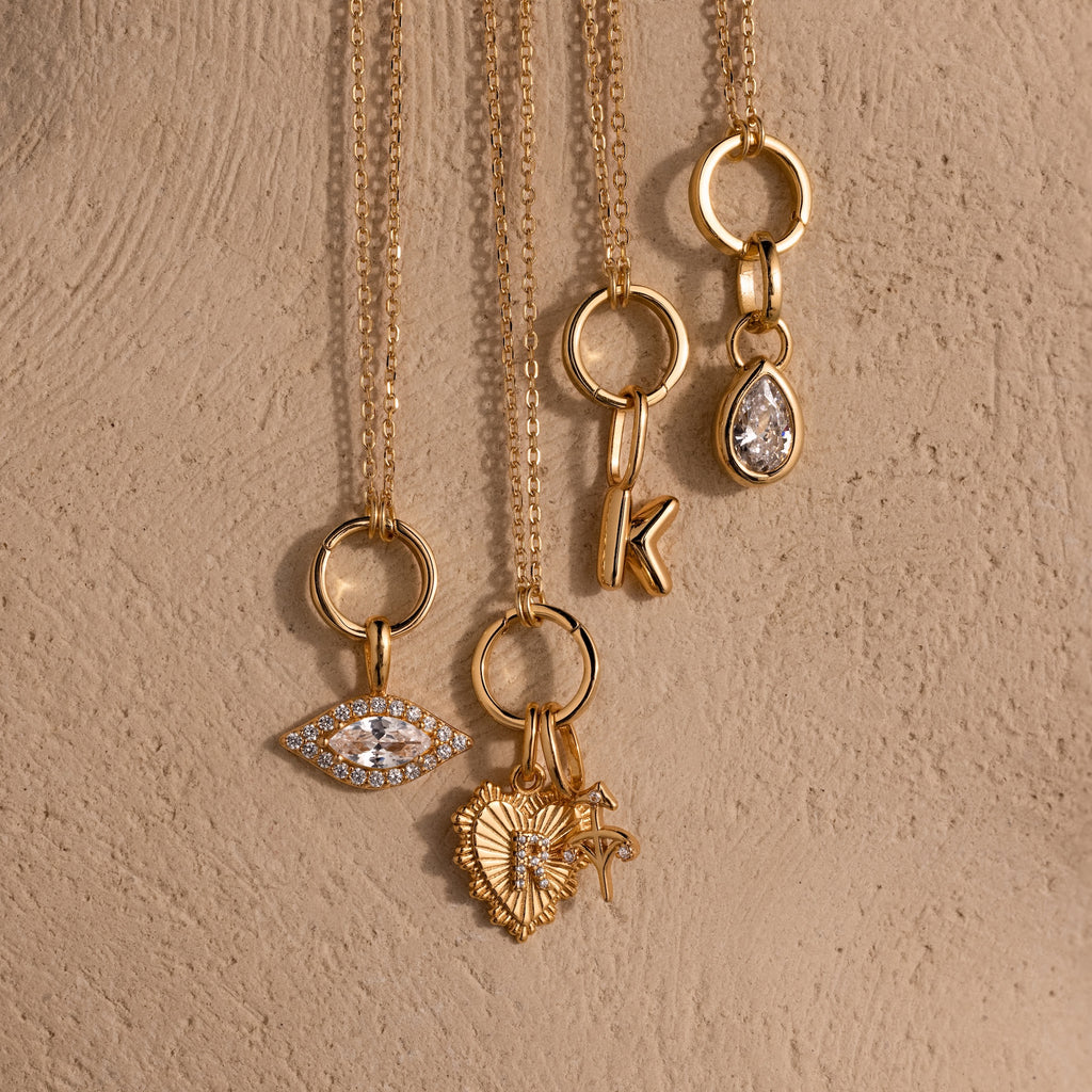 Large Rolo Clasp Necklace