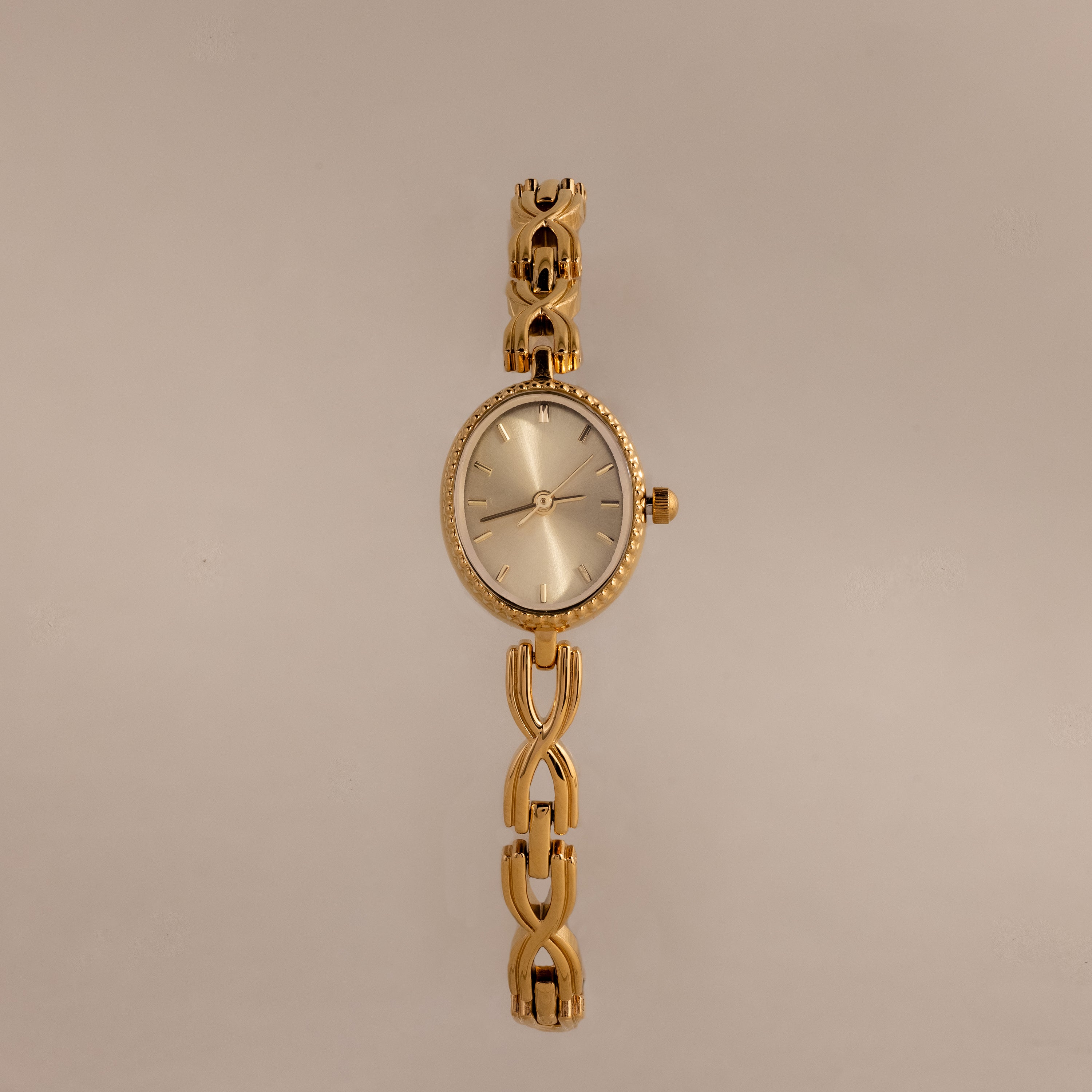 Oval Infinity Link Timepiece