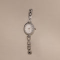 Oval Infinity Link Timepiece in Silver