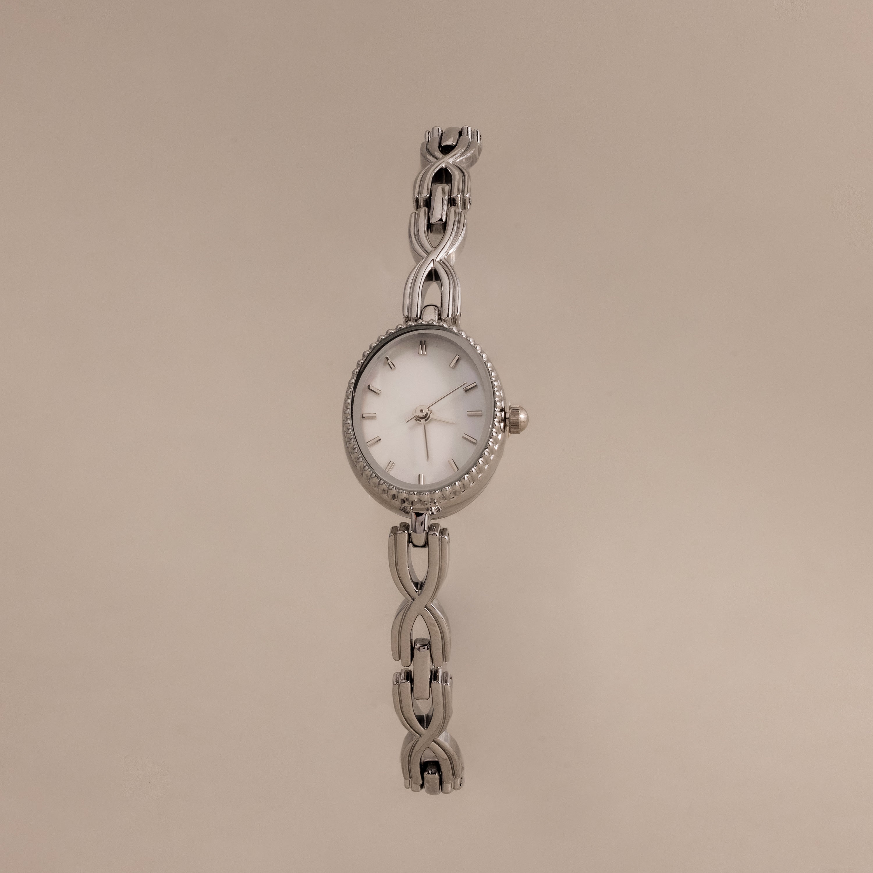 Oval Infinity Link Timepiece