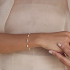 Hali Pearl Station Bracelet