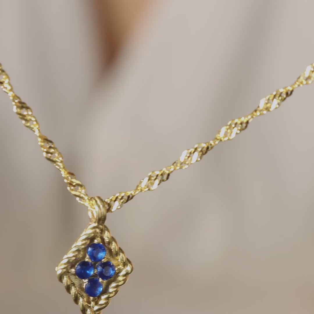 Collier pendentif diamant pierre de naissance