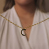 Shop beautiful gold plated initial necklace - Perfect for personalizing and adding a touch of elegance to your daily wear. Available in all letters at CaitlynMinimalist.com