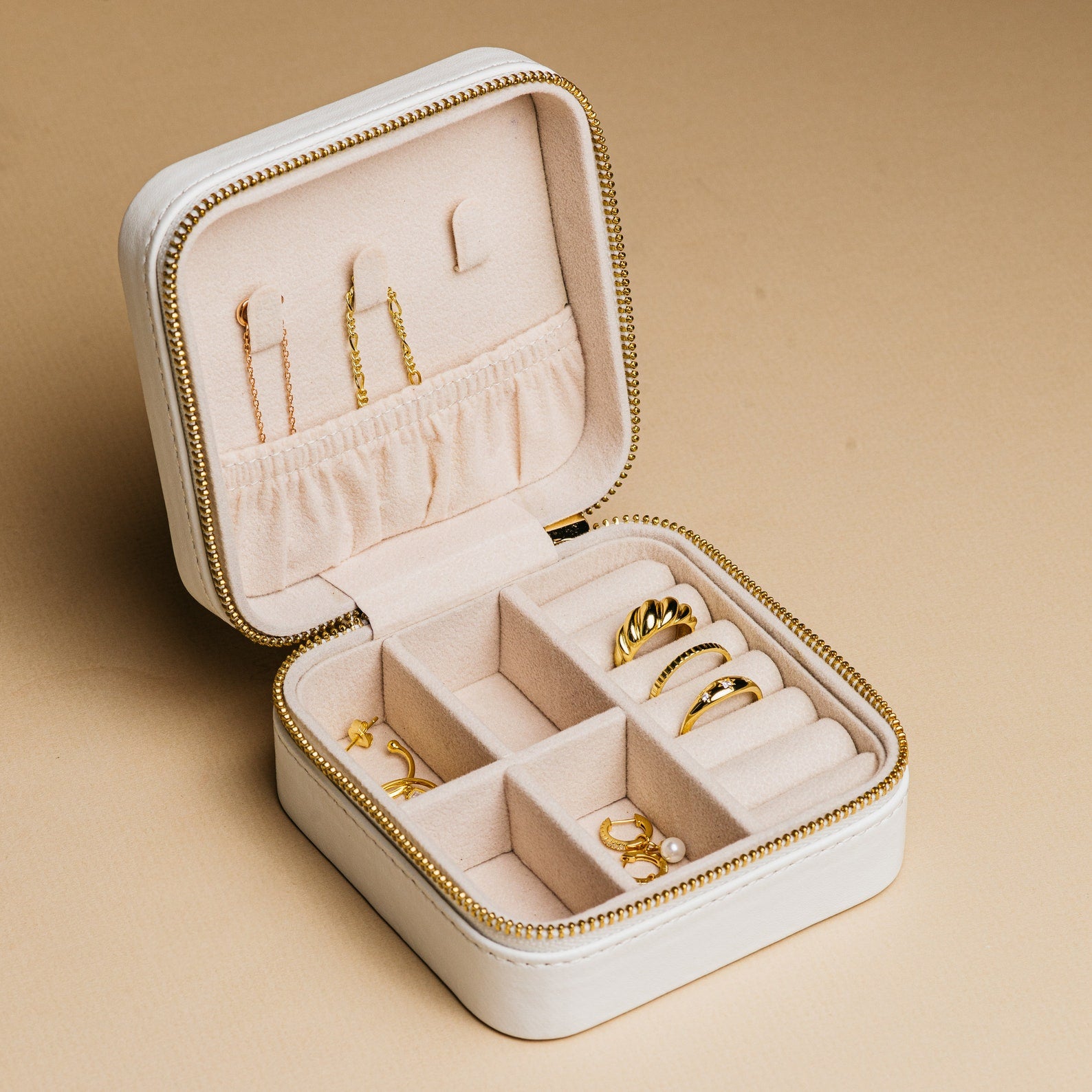 Travel Jewelry Organizer Jewelry Box - Hivory