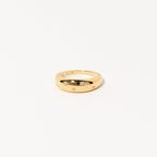 The Star Dome Ring showcases star-shaped engravings and diamond-encrusted stones, making it an eye-catching choice for a bold ring stack, beautifully presented against a plain white background.