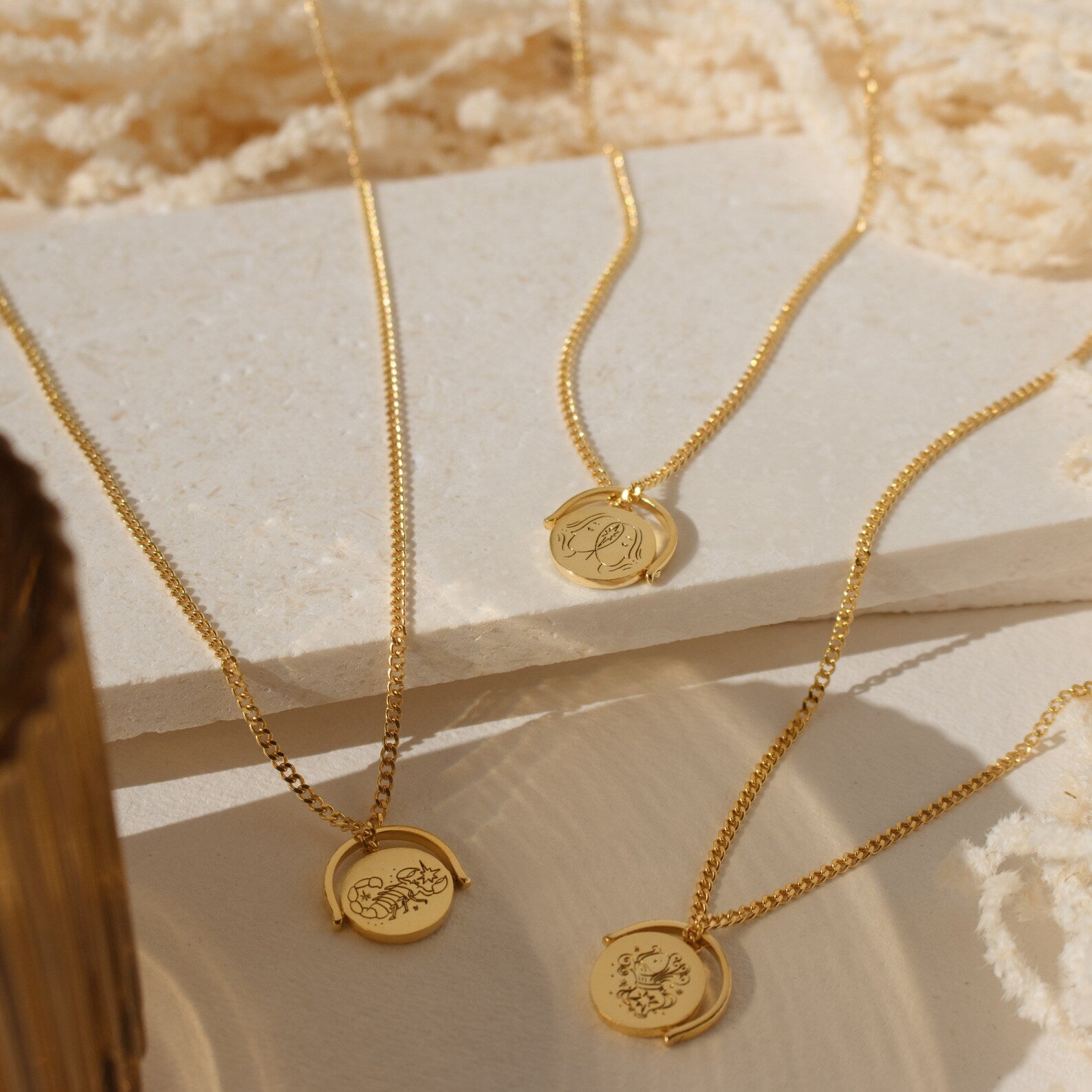 Zodiac Spinner Necklace