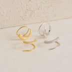 Huggies de alambre River Pave