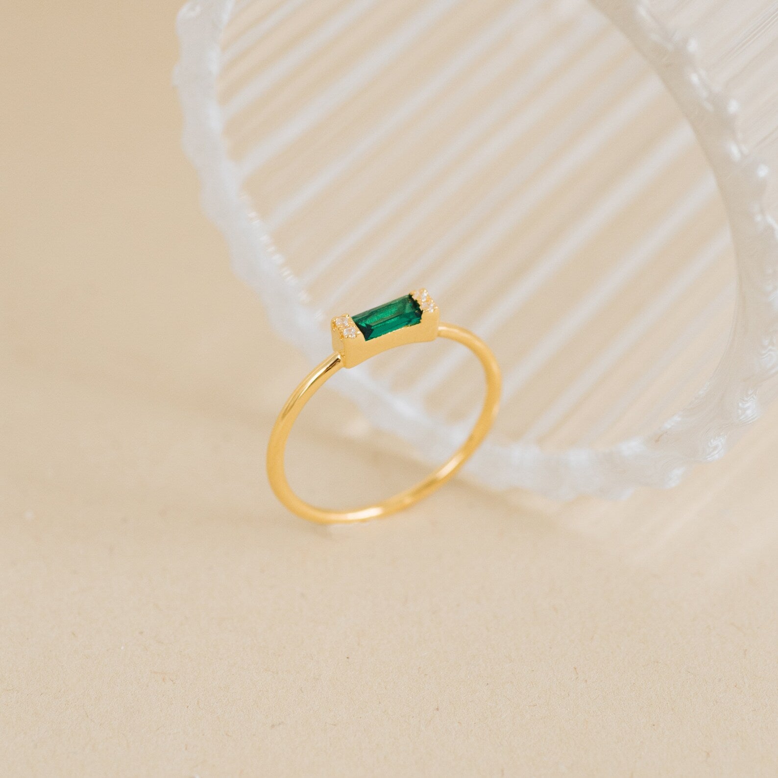 Empire Emerald Ring