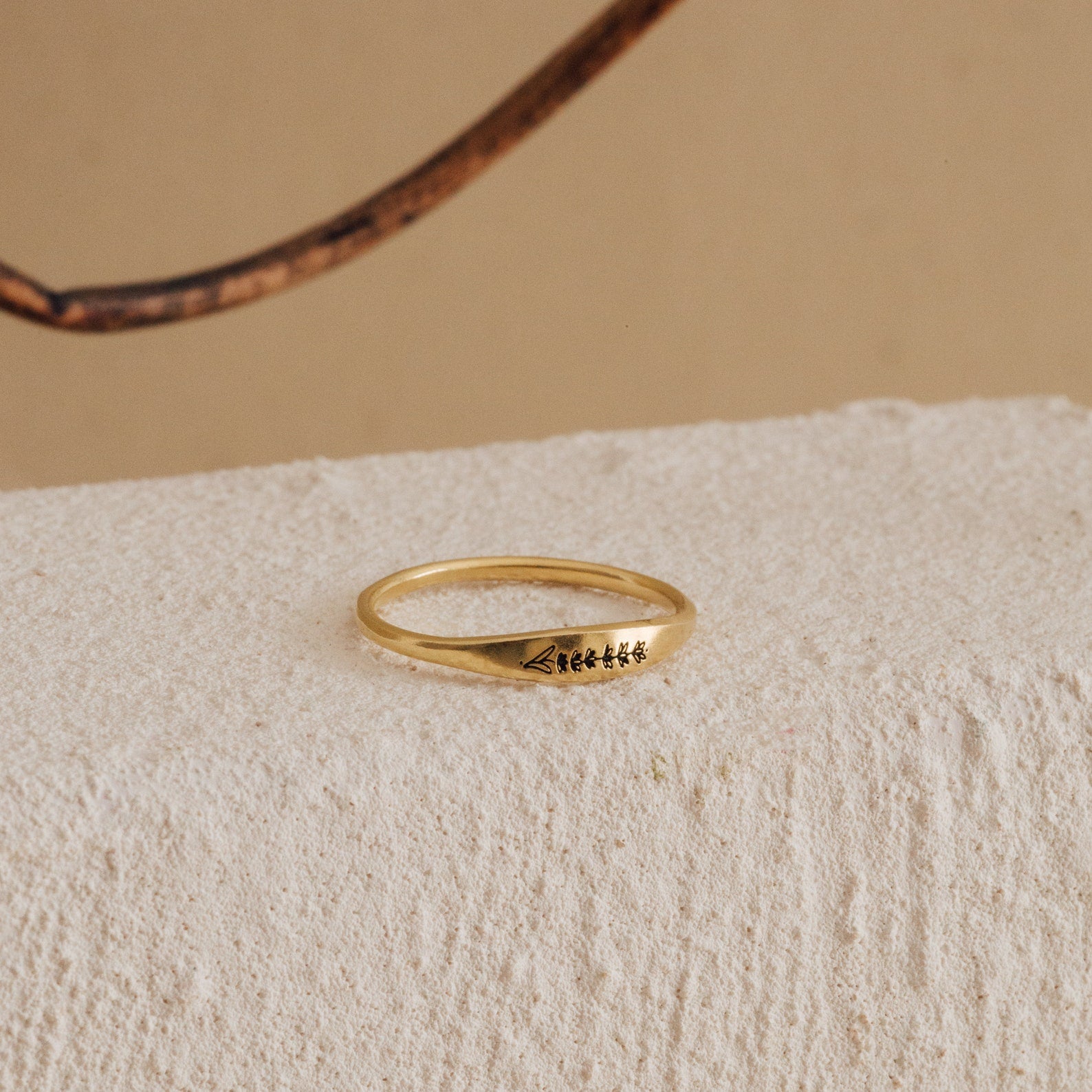 Gold Ring With Name On It 2024 | favors.com