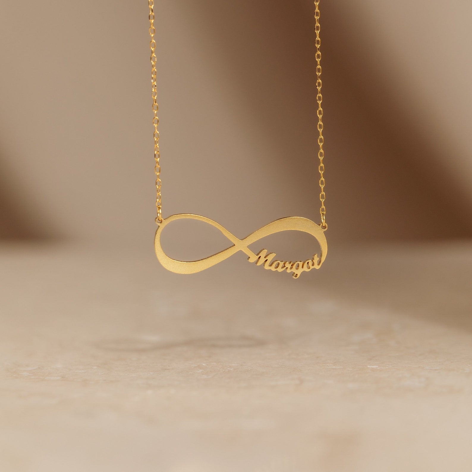 Infinity necklace with names amazon Clearance