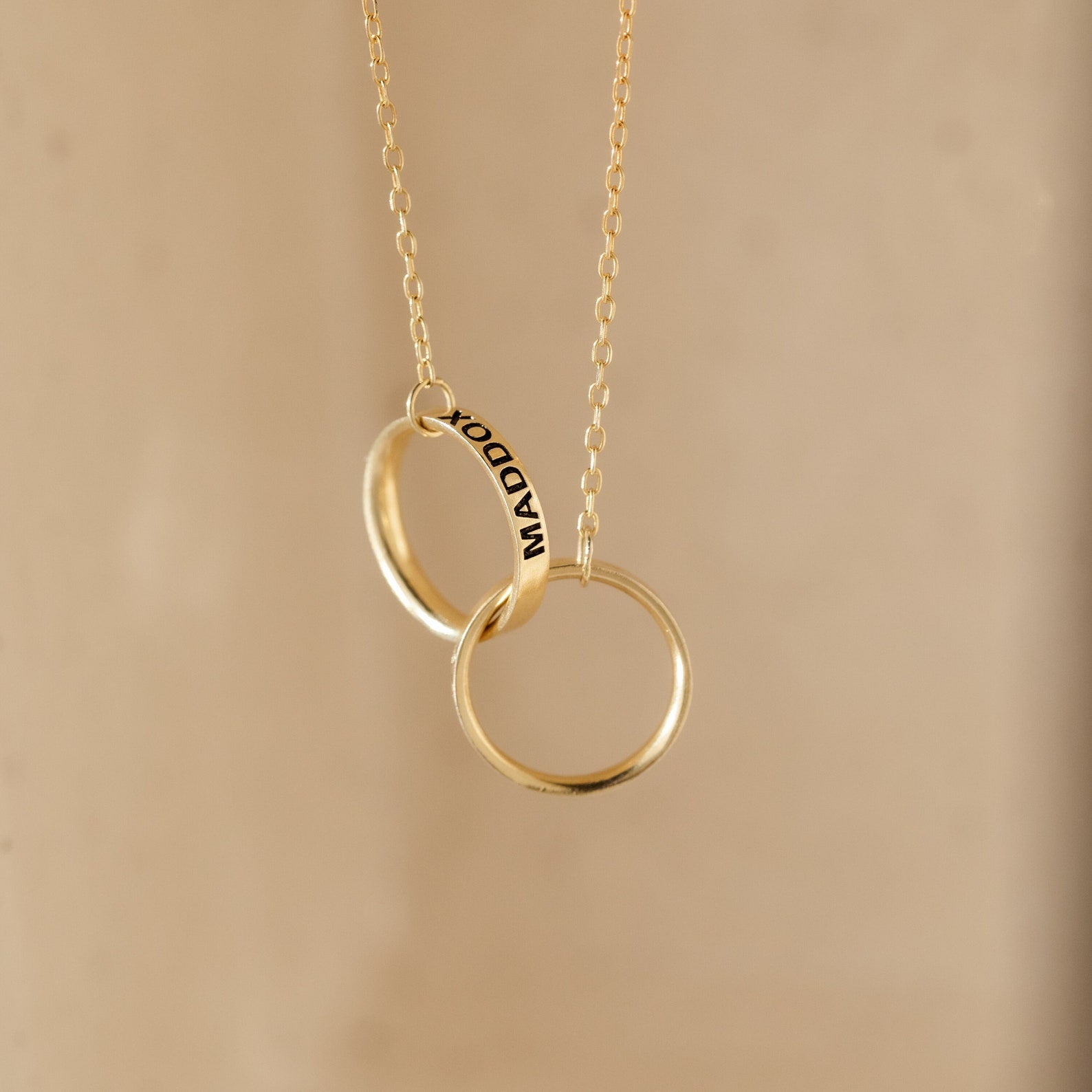 1/8 CT. T.W. Diamond Interlocking Circles Necklace in Sterling Silver |  Zales