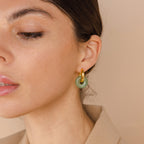 Clara Jade Duo Hoops-Earrings-Caitlyn Minimalist