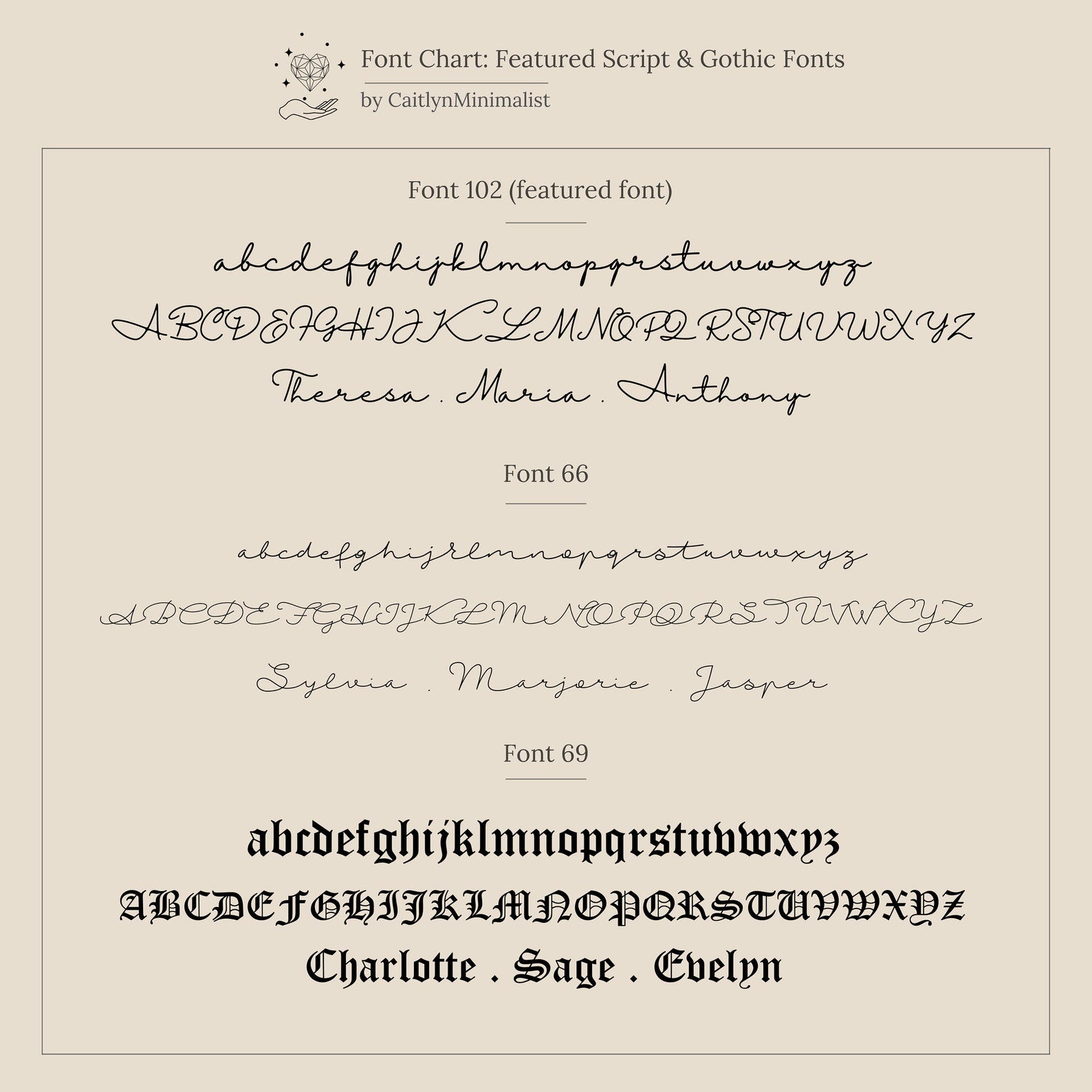 A close-up of the Hallie Dangling Name Earrings font, ideal for designing personalized jewelry like name earrings.