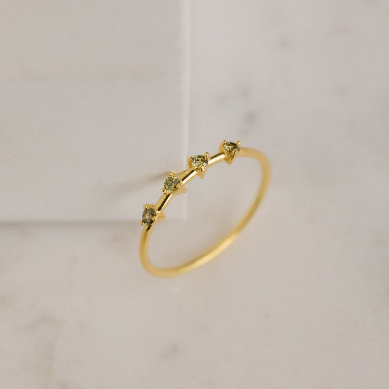 Dainty Cultured Fresh Water Pearl Flower Ring - 18K Solid Gold Engagem –  peardedesign.com