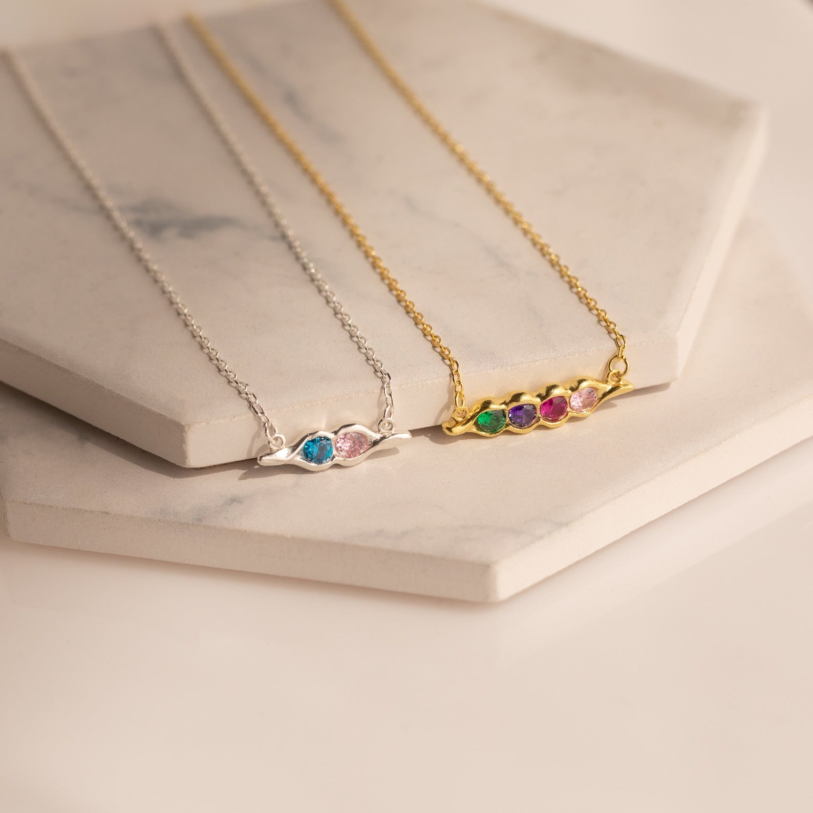 Family Necklace | Custom Birthstone Necklace | Liven Fine Jewelry – Liven  Company
