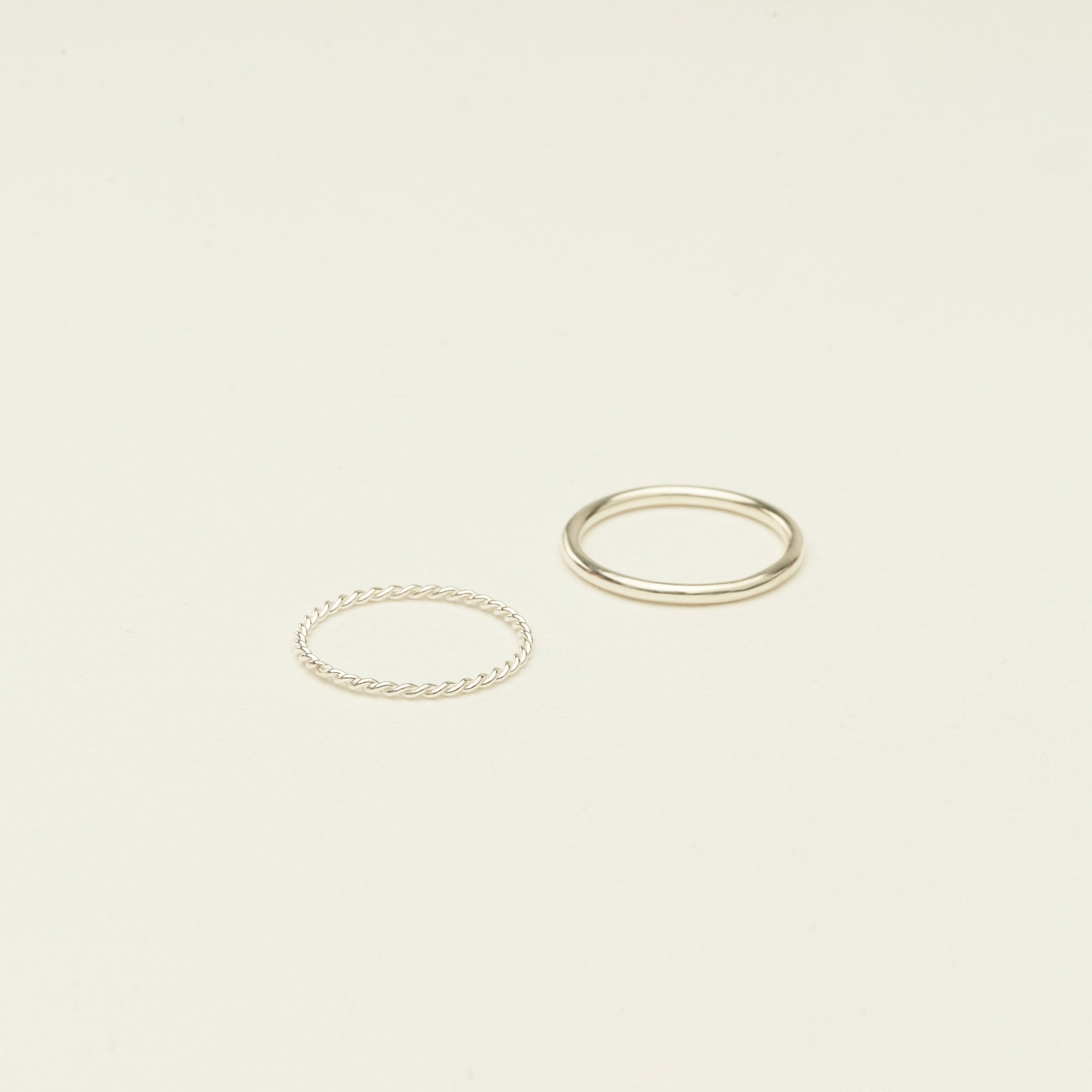 Minimalist Stacking Ring Set | Caitlyn Minimalist