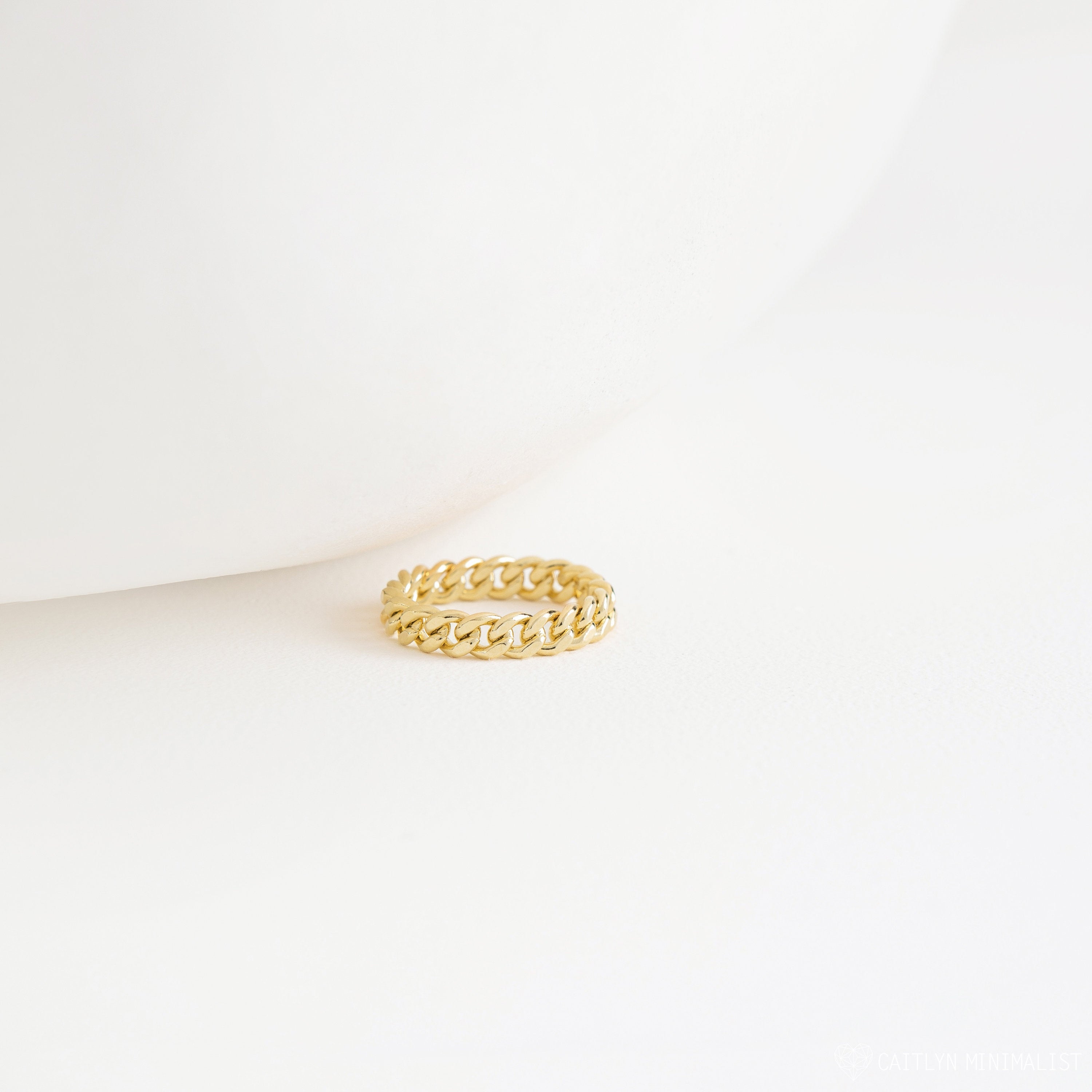 Minimalist Chain Rings – WillQueen shop