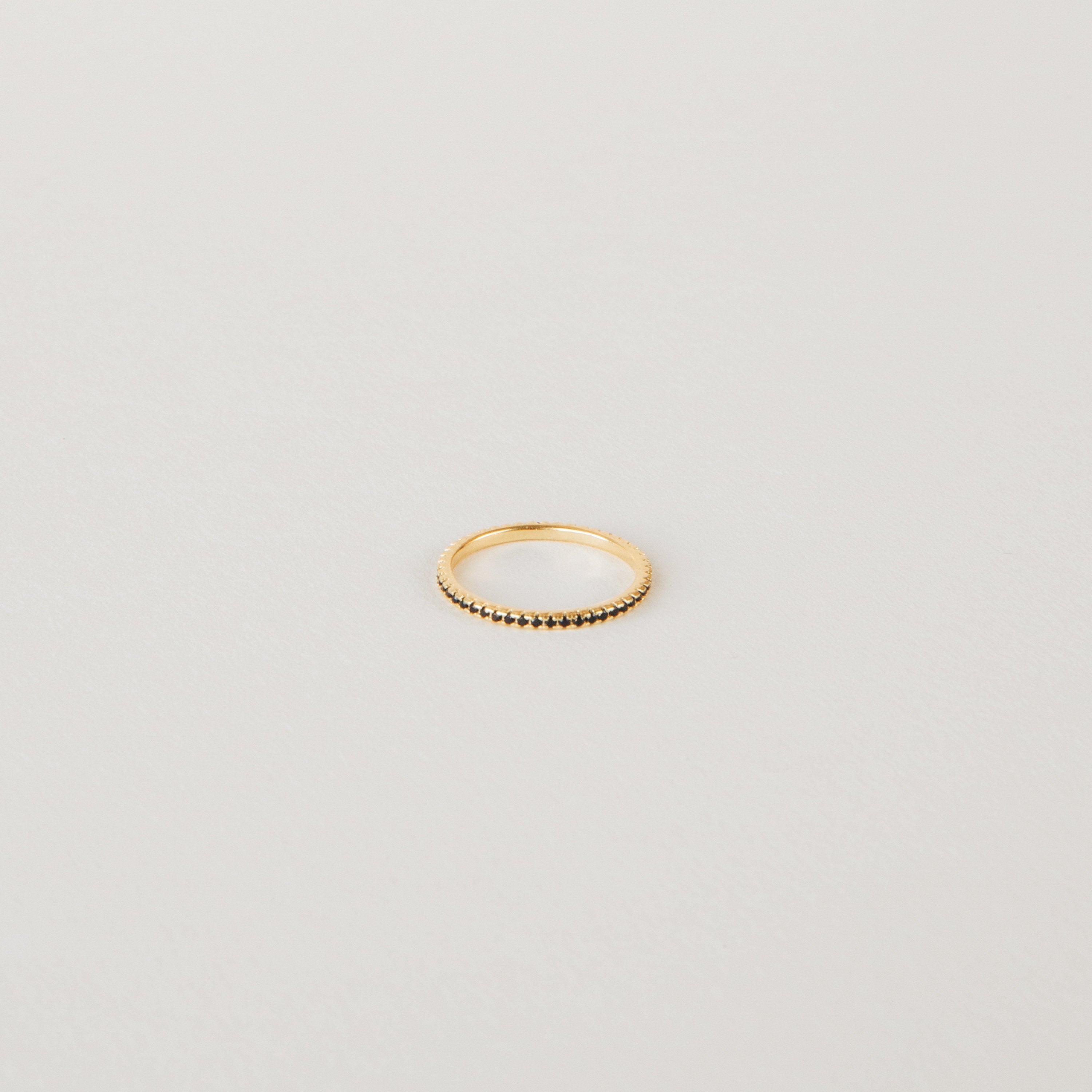 Amber Eternity Ring